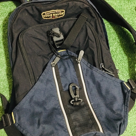 Eddie Bauer Bags Vintage Eddie Bauer Backpack Book Bag Poshmark